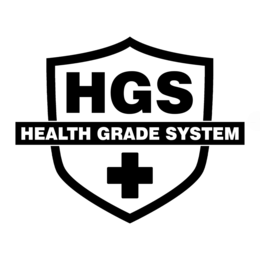 HEALTH GRADE SYSTEM HGS trademark