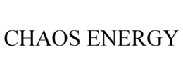 CHAOS ENERGY trademark