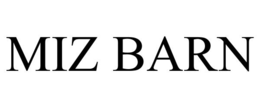 MIZ BARN trademark