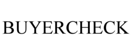 BUYERCHECK trademark