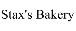 STAX'S BAKERY trademark