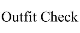 OUTFIT CHECK trademark