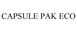 CAPSULE PAK ECO trademark