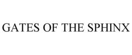 GATES OF THE SPHINX trademark