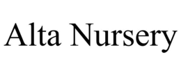 ALTA NURSERY trademark