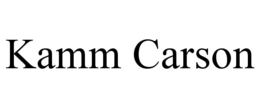 KAMM CARSON trademark