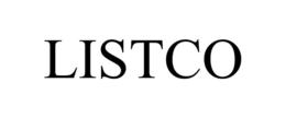 LISTCO trademark