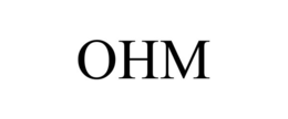 OHM trademark