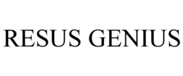 RESUS GENIUS trademark