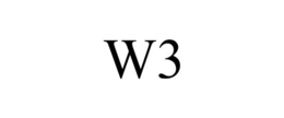 W3 trademark