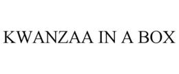 KWANZAA IN A BOX trademark