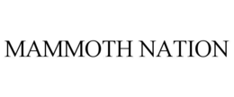 MAMMOTH NATION trademark