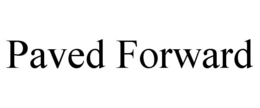 PAVED FORWARD trademark