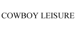 COWBOY LEISURE trademark