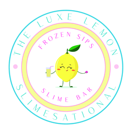 FROZEN SIPS SLIME BAR • THE LUXE LEMON • SLIMESATIONAL trademark