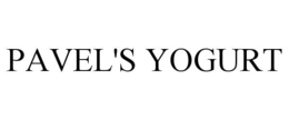 PAVEL'S YOGURT trademark