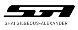 SGA SHAI GILGEOUS-ALEXANDER trademark