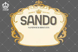 PREMIUM SELECTION SANDO SANDWICH BISCUITS trademark