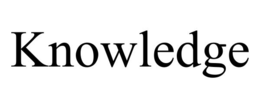 KNOWLEDGE trademark