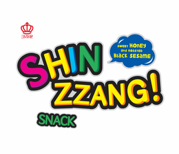 SHIN ZZANG! SNACK SWEET HONEY AND ROASTED BLACK SESAME trademark