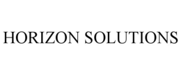 HORIZON SOLUTIONS trademark