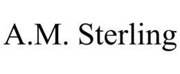 A.M. STERLING trademark