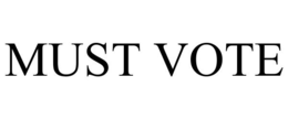 MUST VOTE trademark