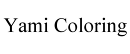 YAMI COLORING trademark