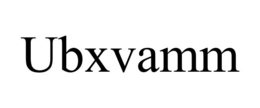 UBXVAMM trademark