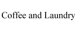 COFFEE AND LAUNDRY trademark