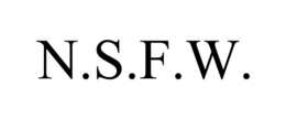 N.S.F.W. trademark