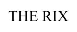 THE RIX trademark