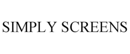 SIMPLY SCREENS trademark