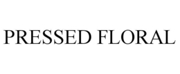 PRESSED FLORAL trademark