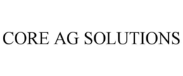 CORE AG SOLUTIONS trademark