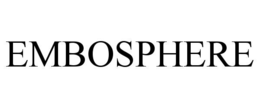 EMBOSPHERE trademark