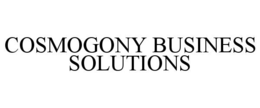 COSMOGONY BUSINESS SOLUTIONS trademark