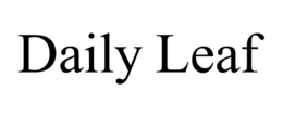 DAILY LEAF trademark
