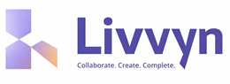 LIVVYN COLLABORATE. CREATE. COMPLETE. trademark