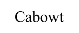 CABOWT trademark