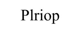 PLRIOP trademark