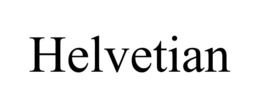 HELVETIAN trademark