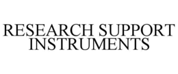 RESEARCH SUPPORT INSTRUMENTS trademark