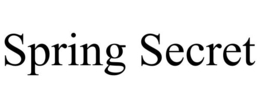 SPRING SECRET trademark