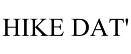 HIKE DAT' trademark