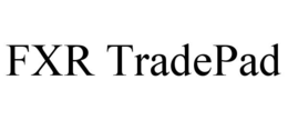 FXR TRADEPAD trademark