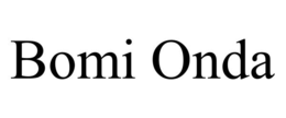 BOMI ONDA trademark