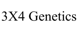 3X4 GENETICS trademark