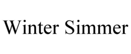 WINTER SIMMER trademark