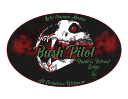BUSH PILOT HUNTER'S RETREAT LODGE LAKE ILIAMNA ALASKA ALL COUNTRIES WELCOME trademark
